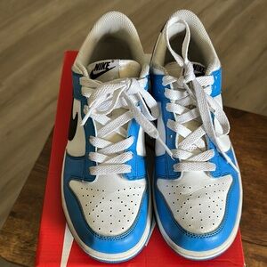 Nike Sky Blue and White Athletic Shoes